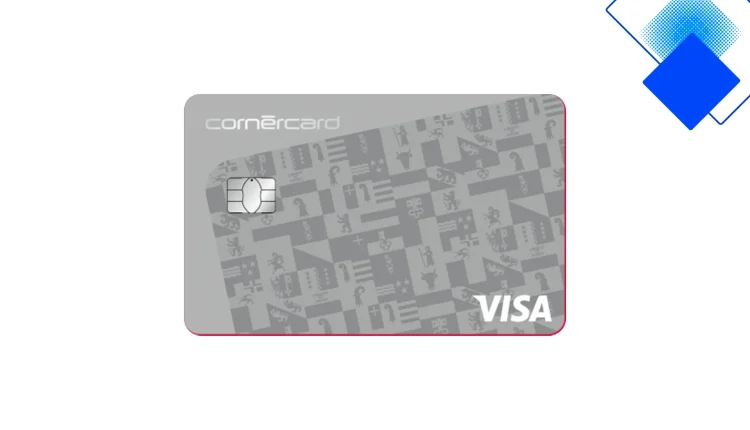Cornèrcard Visa Classic Kreditkarte Schweiz, CHF-Gebühren, 0,5% Cashback und Loungezugang