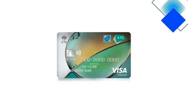 บัตรเครดิต KTC-Bangchak Visa Platinum ฟรีค่าธรรมเนียม คะแนนสะสมไม่มีวันหมด สิทธิพิเศษเติมน้ำมัน Bangchak และโปรช้อปออนไลน์คุ้มสุด