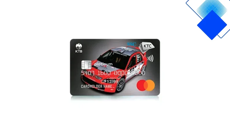 บัตรเครดิต KTC-SSC Platinum MasterCard สะสมคะแนน KTC FOREVER ไม่มีวันหมด พร้อมส่วนลดศูนย์บริการรถและประกันครบ