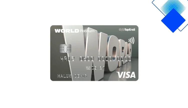 Cebinizde Platin World Platinum YapıKredi kredi kartıyla VIP salon, konsiyerj ve WorldPuan ayrıcalıkları