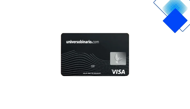 Tarjeta Visa Universo Binario con 30% en la primera compra y descuentos diarios para jóvenes uruguayos