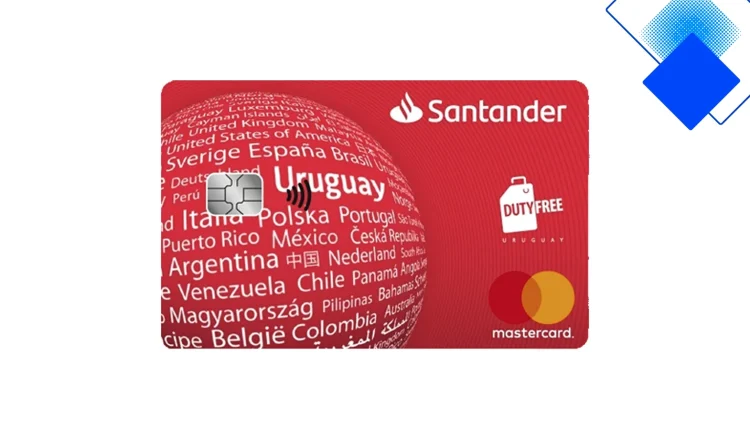 Mastercard Duty Free Santander Uruguay con primer año gratis y hasta 40% en el Duty Free de Carrasco