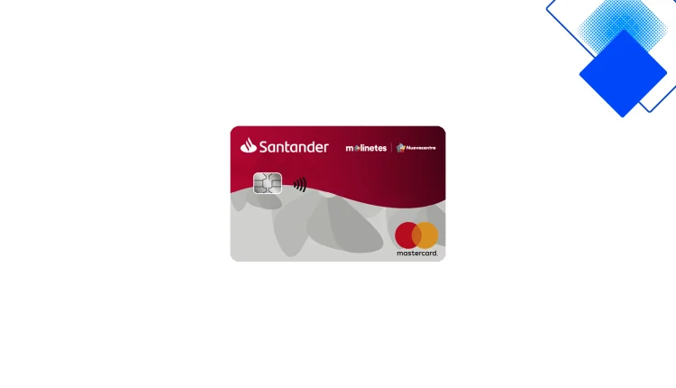 Tarjeta Mastercard Molinetes Santander en Uruguay, primer año gratis, sumás Molinetes y hasta 50% en cines