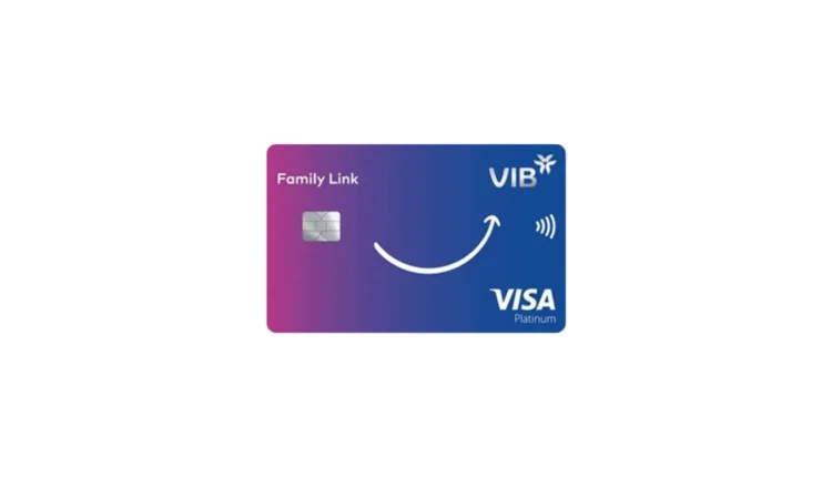 Thẻ VIB Family Link mang quyền lợi cho gia đình, điểm thưởng lên đến 16X, giảm 50% phí thường niên và bảo hiểm du lịch 500.000 USD