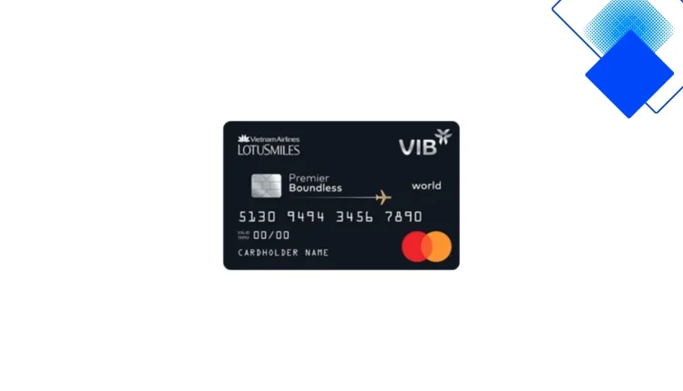 Thẻ VIB Premier Boundless cho tín đồ du lịch tích lũy dặm Vietnam Airlines, nâng hạng Bông Sen Vàng và vào phòng chờ